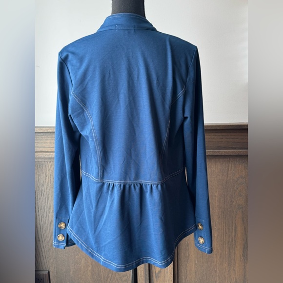 Ophelia Roe Adorable jacket with peplum style size medium - Picture 3 of 6